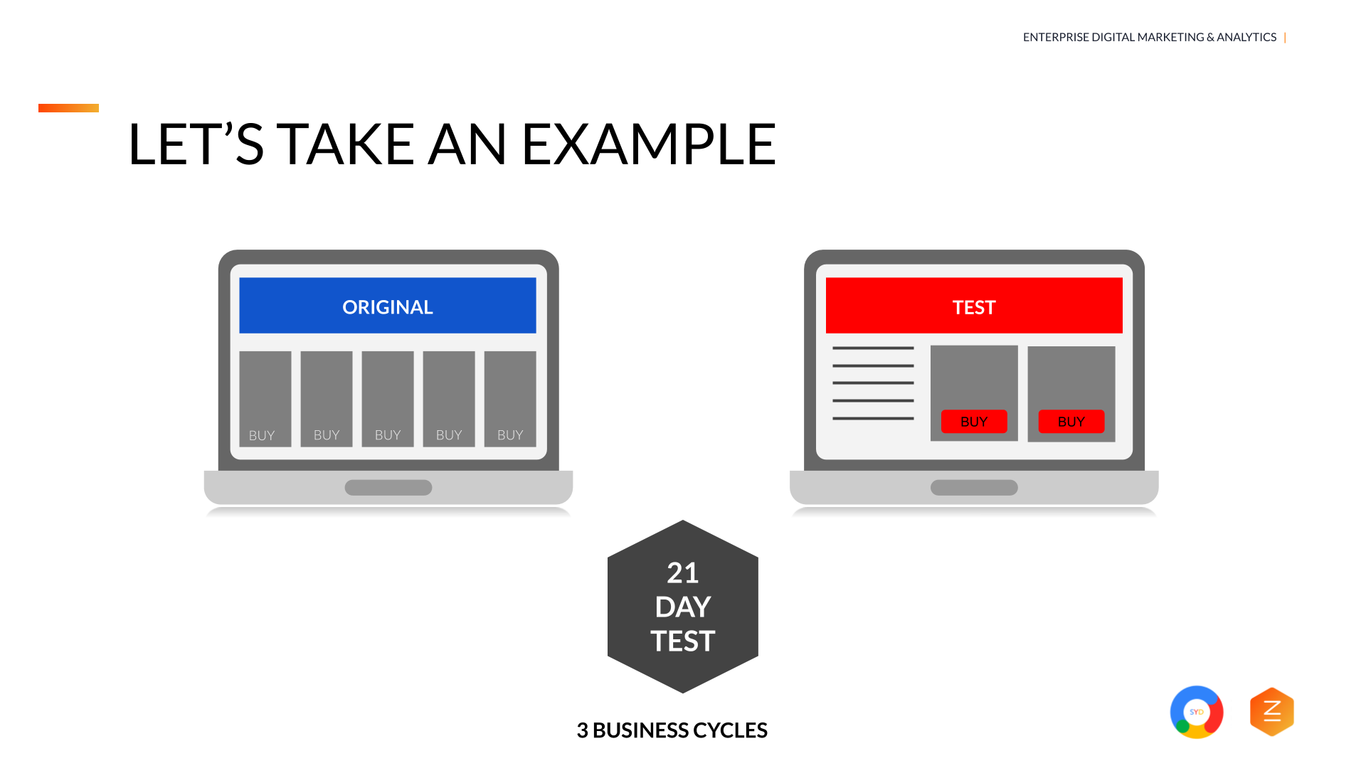 Example - Google Optimize Google Marketing Platform